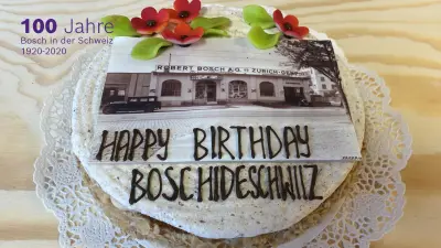 Am 8. September 1920 wurde die Schweizer Aktiengesellschaft Robert Bosch AG gegründet