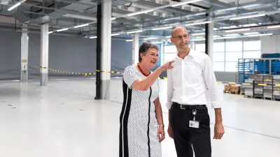 Inauguration de l’extension du site de Scintilla à Saint-Nicolas