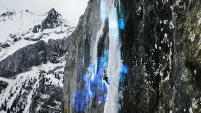 Eisklettern mit Akku-Werkzeug: Die 1 000-Watt-Wanderung