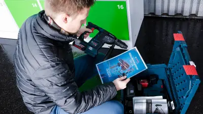 À Berne, Bosch teste la location d'outils en libre-service